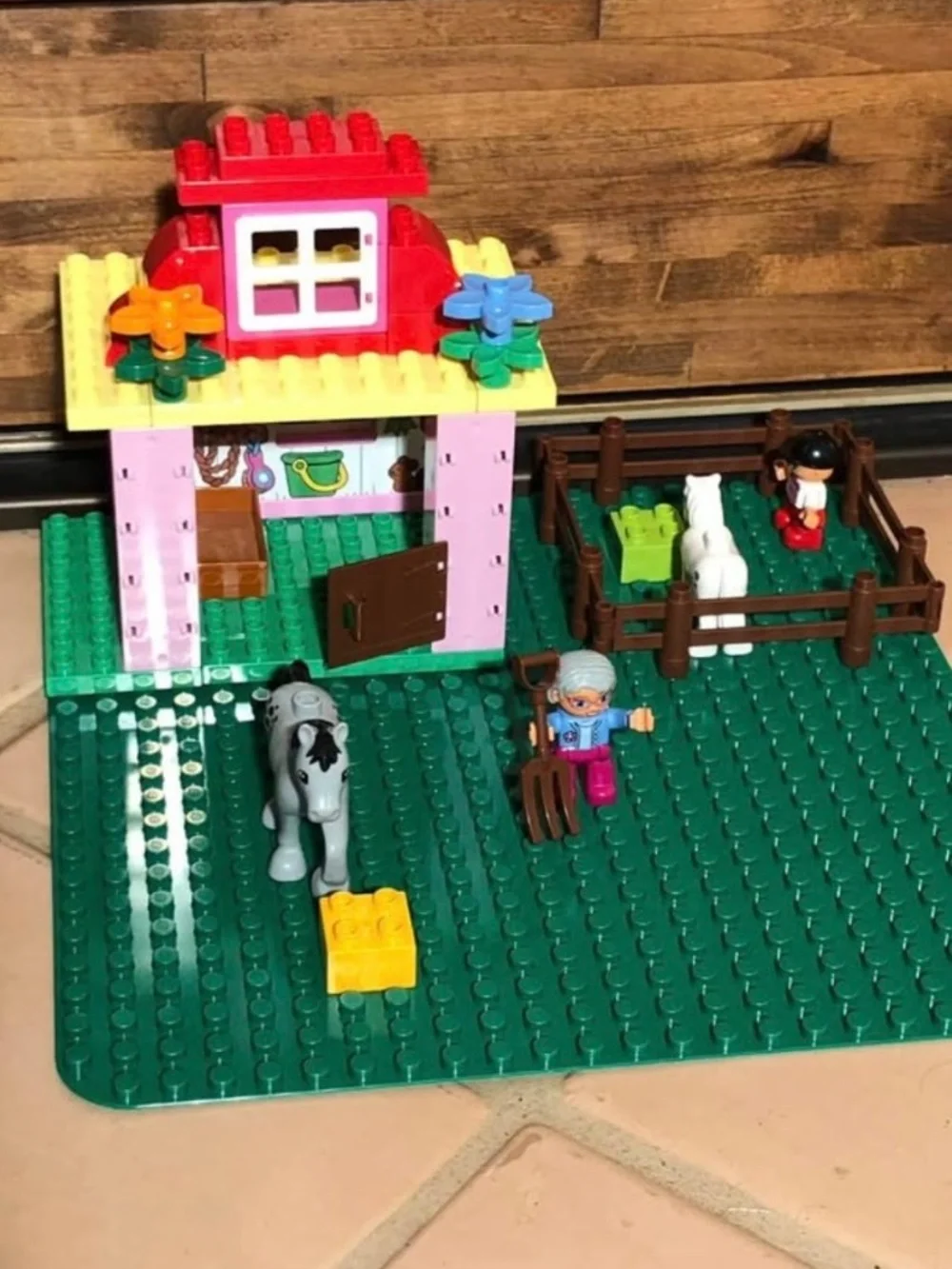 Bundle of Horse Stable and Bunnies RETIRED DUPLO sets